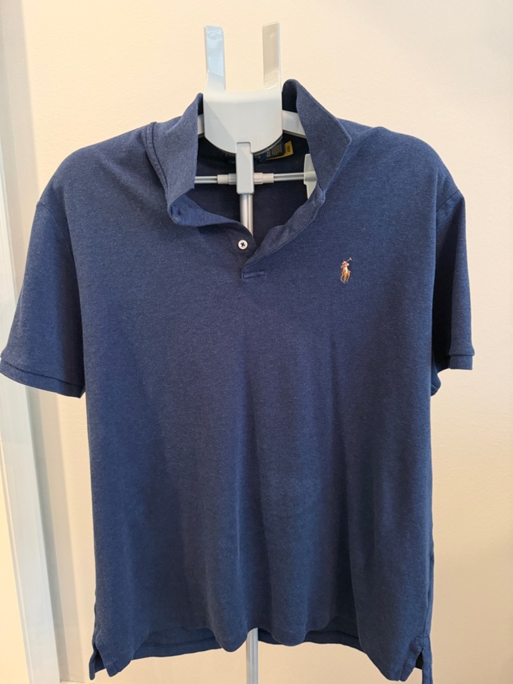 Ralph Lauren Navy Polo with Embroidered Pony